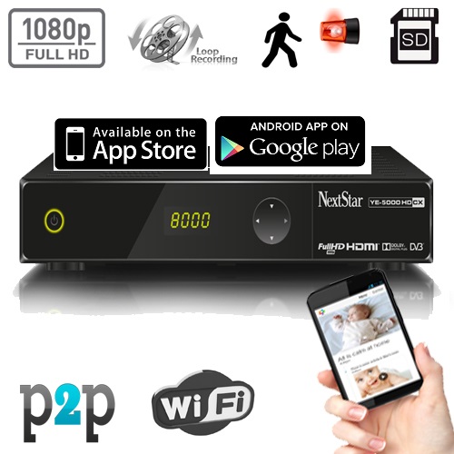 WİFİ UYDU ALICISI GİZLİ KAMERA 1080P